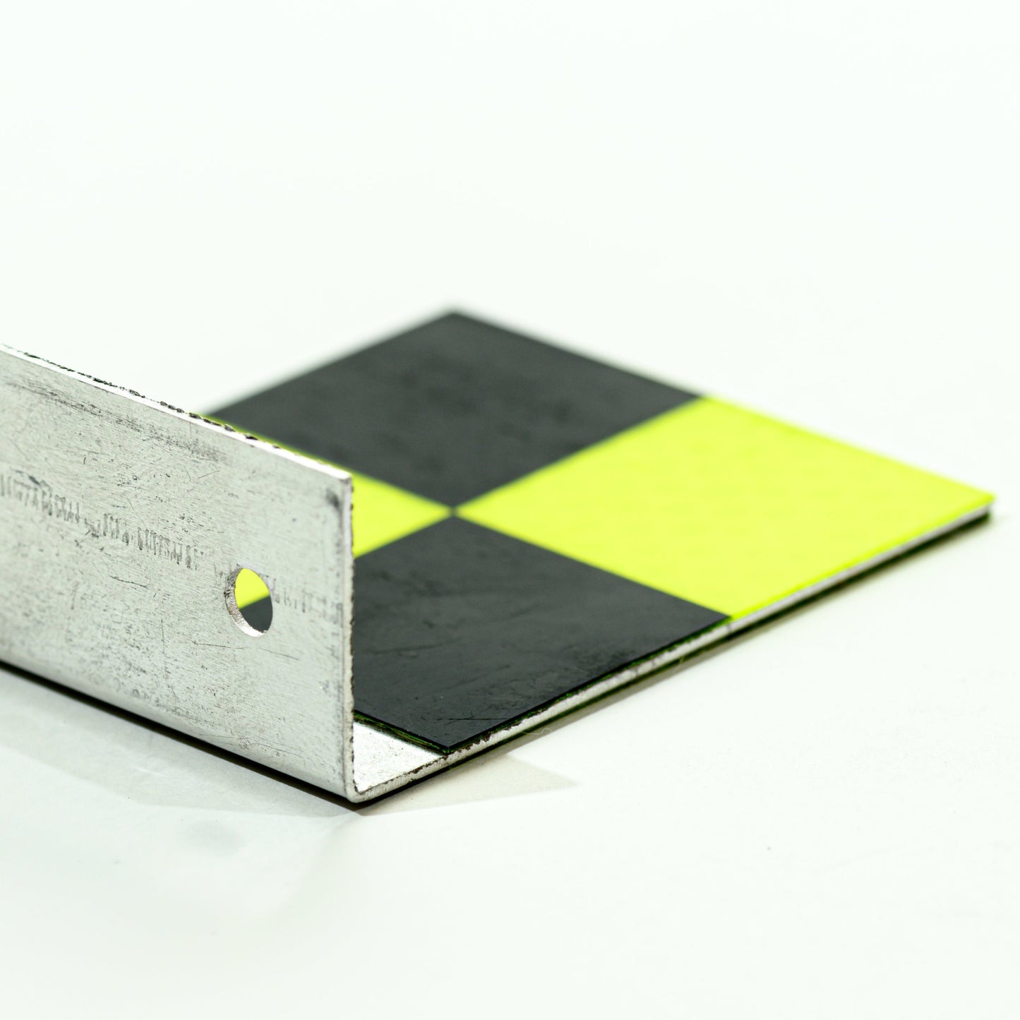 Cible réfléchissante double face - jaune et noir