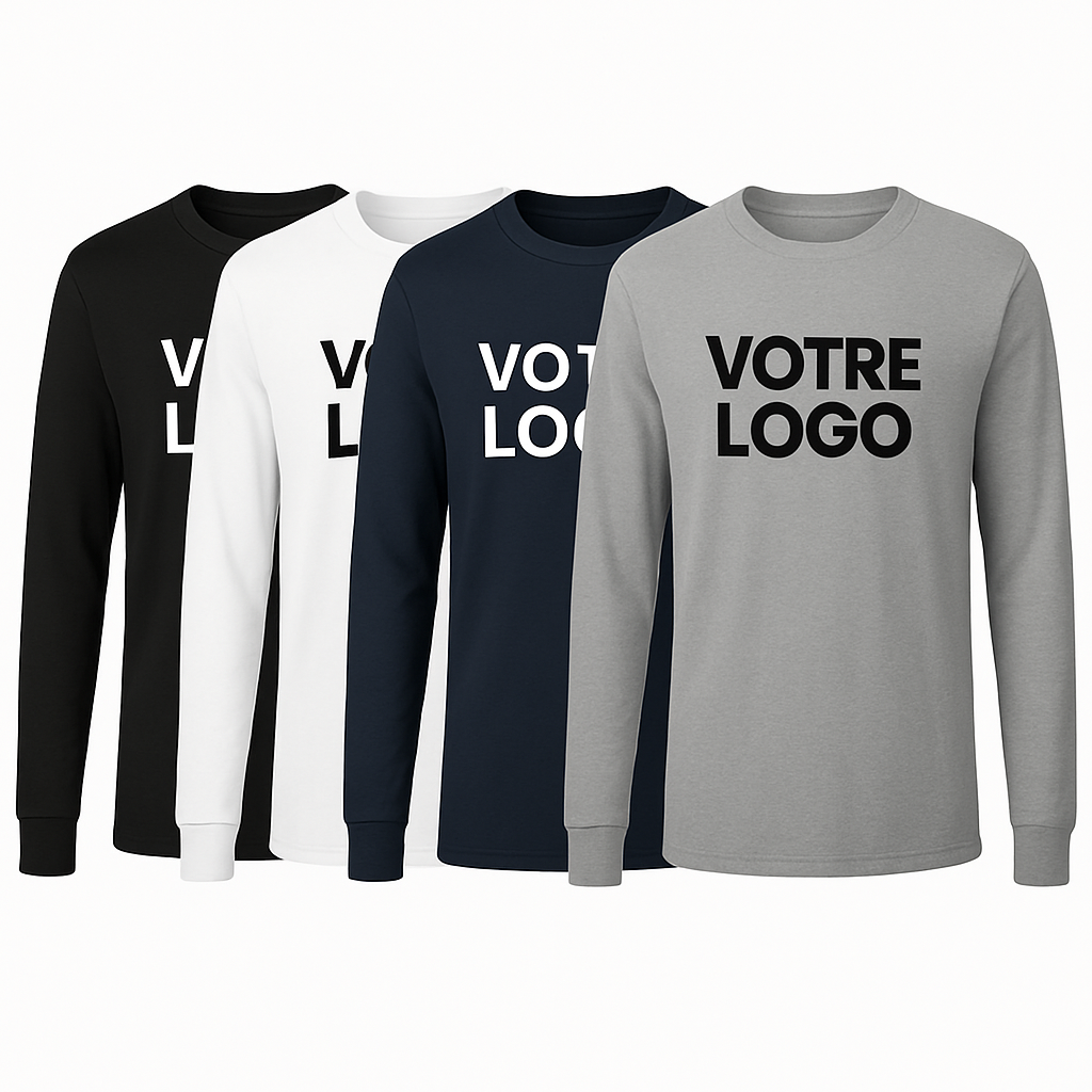 T-shirts à manches longues personnalisable