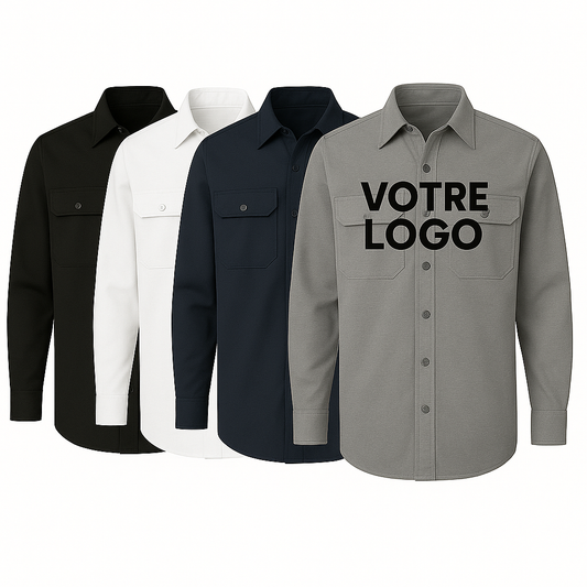 Chemises de travail personnalisable